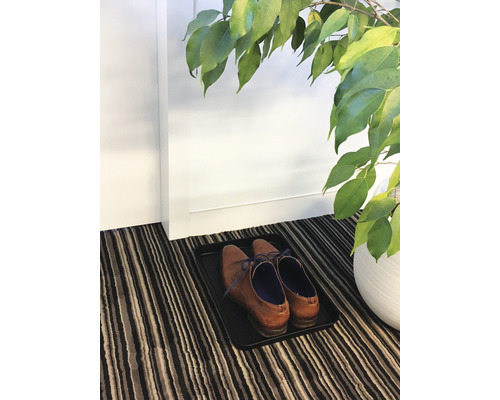 Boty na odkapávači na boty ve vstupní hale