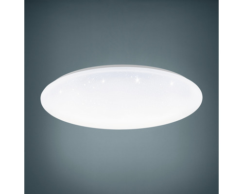 Oválné stropní svítidlo se vzorem hvězd