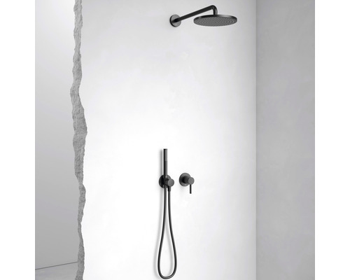 Sprchový set s hlavovou a ruční sprchou pro montáž na stěnu