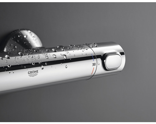 Logo Grohe Termostatická baterie s kapkami vody