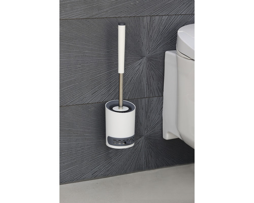 WC štětka s držákem pro montáž na stěnu