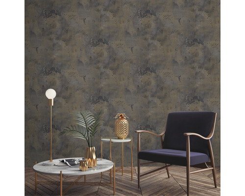 Dekorativní tapeta do obývacího pokoje s nábytkem