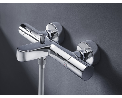 Lesklá nástěnná sprchová baterie pro montáž na stěnu