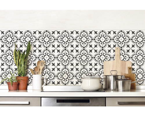 Vinylový obklad stěn Ceramics Floral Shapes KR 67,5x400 cm Vinylový obklad stěn Ceramics Floral Shapes KR 67,5x400 cm