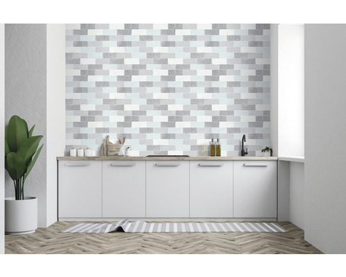 Stěnový obklad PVC Ceramics Pastel Tiles KR 67,5x400 cm