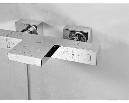 Nástěnná sprchová baterie s termostatem od společnosti Grohe