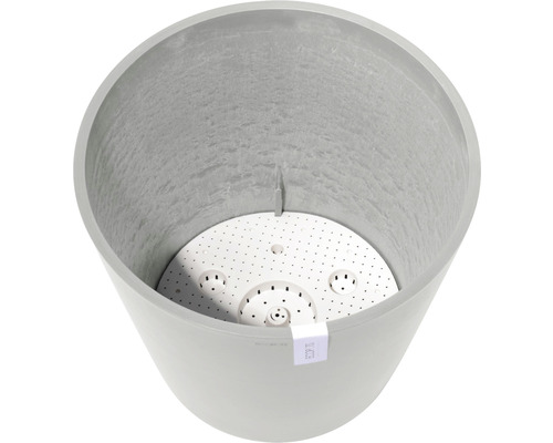 Kulatý květináč se zavlažovací vložkou