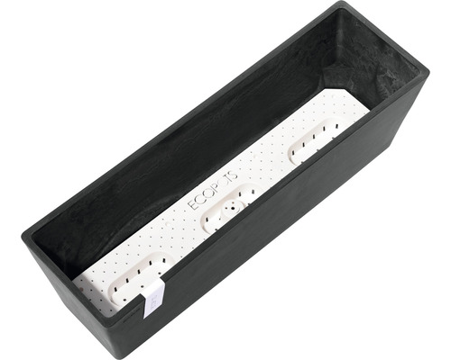 Obdélníkový květináč se zavlažovací vložkou