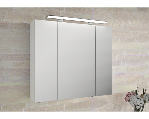 Zrcadlová skříňka s osvětlením do koupelny