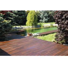 Dřevěné terasové prkno Cumaru 21 x 145 x 3050 mm-thumb-1