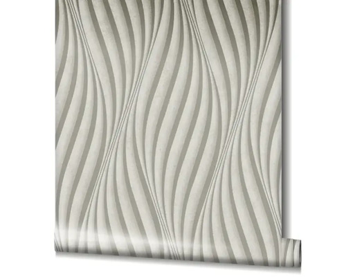 Role tapety se vzorem vlnitých pruhů