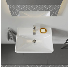 Klasické umyvadlo DURAVIT D-Neo sanitární keramika bílá 60 cm 23666000A1
