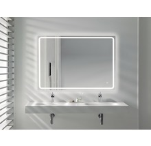 LED zrcadlo do koupelny MIA Focco 120x80 cm IP 44 30 W-thumb-2