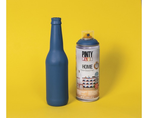 Sprejová barva s lakovanou skleněnou lahví