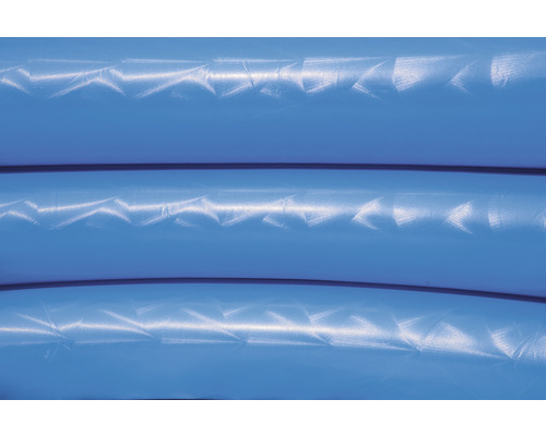 Detail modrého nafukovacího povrchu