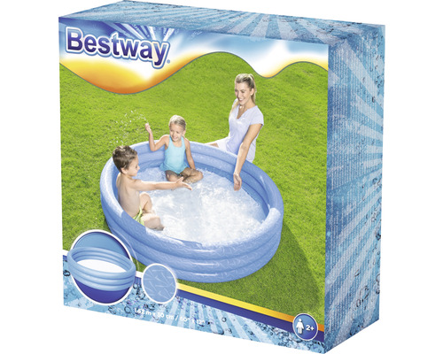 Logo Bestway na obalu dětského bazénku