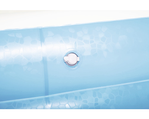 Detail nafukovacího bazénu s vzduchovým ventilem