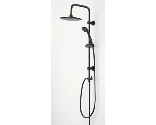 Sprchový systém s přepínačem form & style Bahama matně černá FS1523B