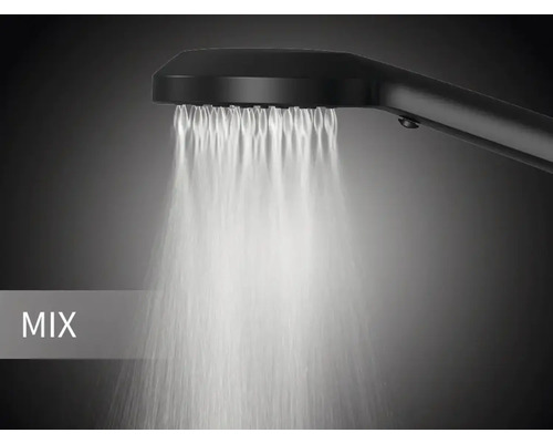 Sprchová hlavice s proudem vody