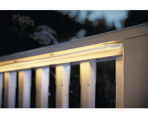 Osvětlené venkovní zábradlí
