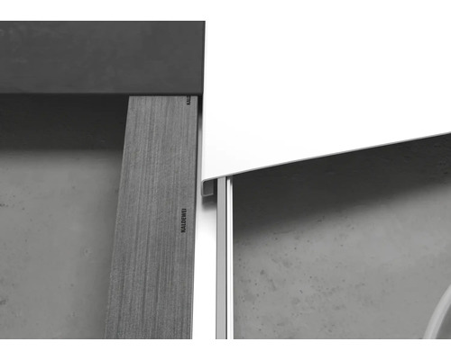 Detailní záběr skříňky pod umyvadlo Kaldewei