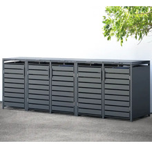 Box na popelnice pro pět popelnic