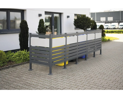 Box na popelnice pro venkovní uskladnění popelnic