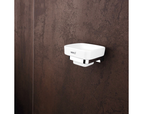 Držák na mýdlo NIMCO pro montáž na stěnu