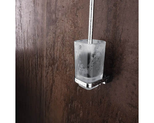 Toaletní kartáč s držákem do koupelny