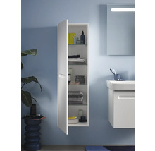 Koupelnová skříňka vysoká DURAVIT No.1 bílá 40 x 132 x 36 cm N10180R18180000