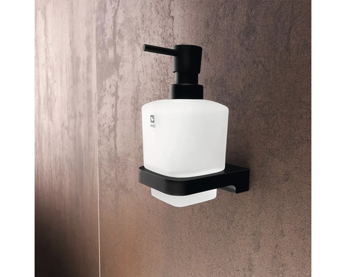 Nástěnný dávkovač mýdla s držákem do koupelny