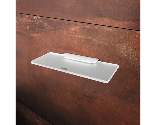 Skleněná police pro montáž na stěnu