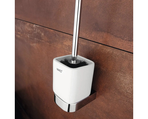 WC štětka s nástěnným držákem