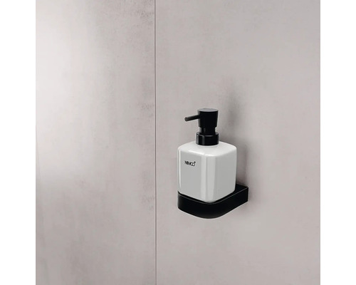 Keramický dávkovač mýdla s nástěnným držákem