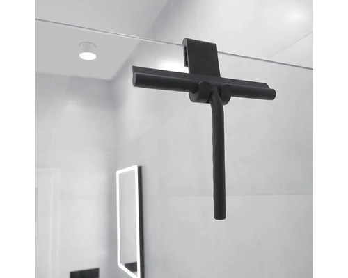 Stěrka na sklo se držákem pro čištění skla v koupelně