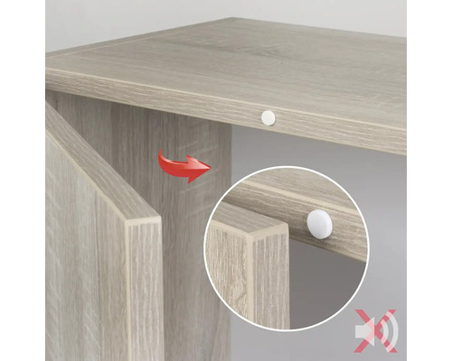 Dvířka skříňky s tlumením