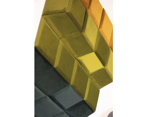 Nástěnné panely s geometrickým designem pro zvukovou izolaci