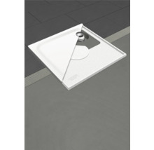 Sprchová vanička kaldewei SUPERPLAN PLUS 1200 x 800 x 25 mm alpská bílá Hladké 447348040001