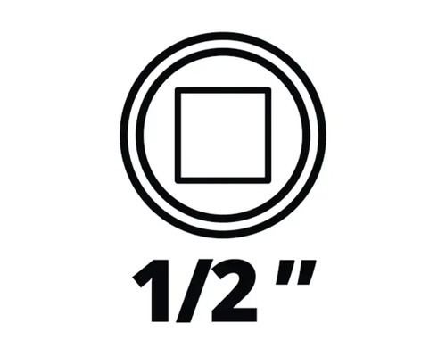 Symbol pro nástroj s 1/2palcovým pohonem