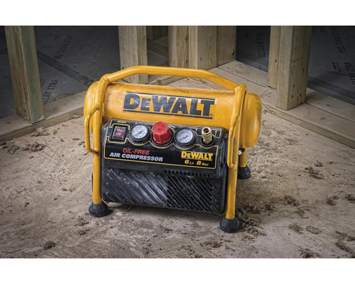 Vzduchový kompresor DeWalt, 6 litrů, 8 barů