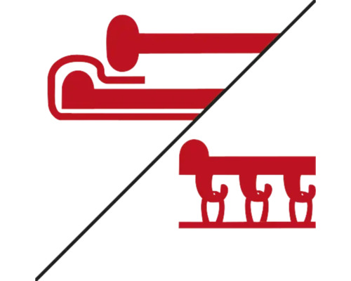 Symbol pro parozábranu a podstřešní fólii