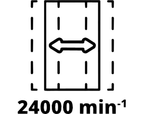 24000 vibrací za minutu
