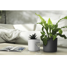 Obal na květináč plastový Lora Ø 25 cm bílý