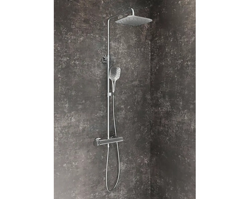 Sprchový systém s hlavovou a ruční sprchou
