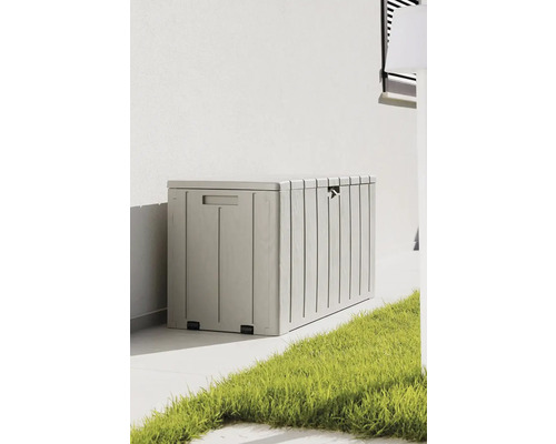 Plastová zahradní truhla pro venkovní použití