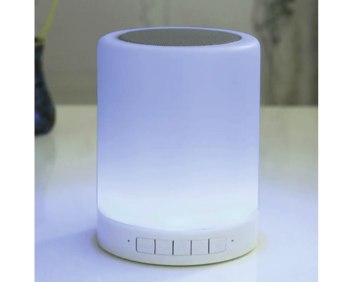 Multifunkční stolní lampa s integrovaným reproduktorem