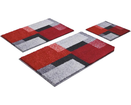 Sada rohožek s geometrickým vzorem