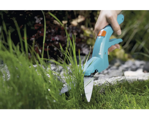 Nůžky na trávu Gardena se používají ke stříhání okrajů trávníku
