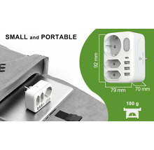 Síťový adaptér Viking AC34 do zásuvky (výstup Schuko )