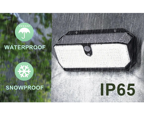 Symbol pro vodotěsnost a odolnost proti sněhu, IP65